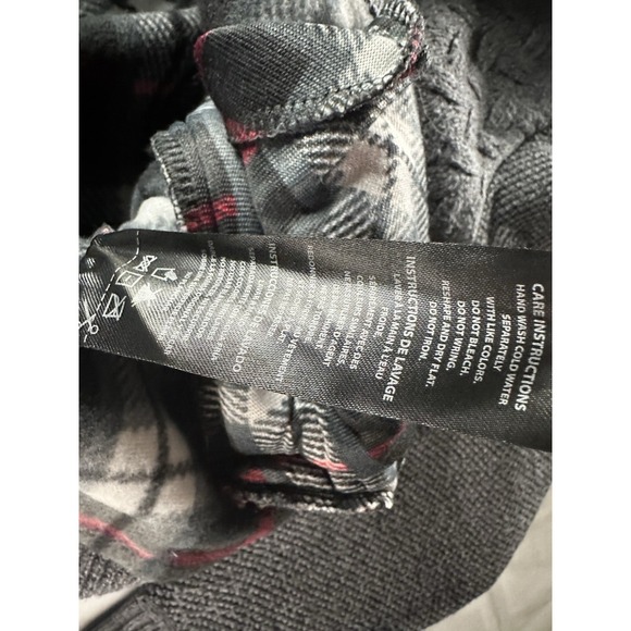 Buffalo David Bitton Cable Knit Cable Knit Cardigan Sweater Mens Small Gray NWT - Picture 13 of 16